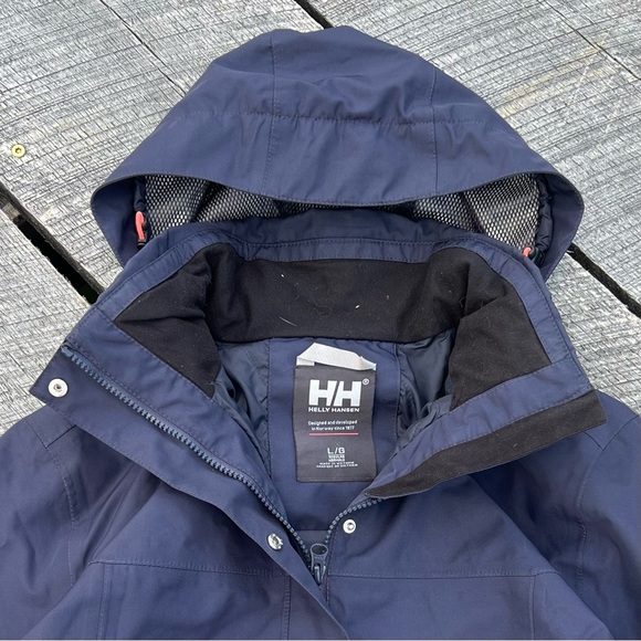 Helly Hansen Aden Insulated Long Rain Coat - Picture 3 of 6